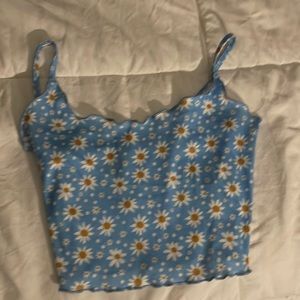 Sunflower Crop Top